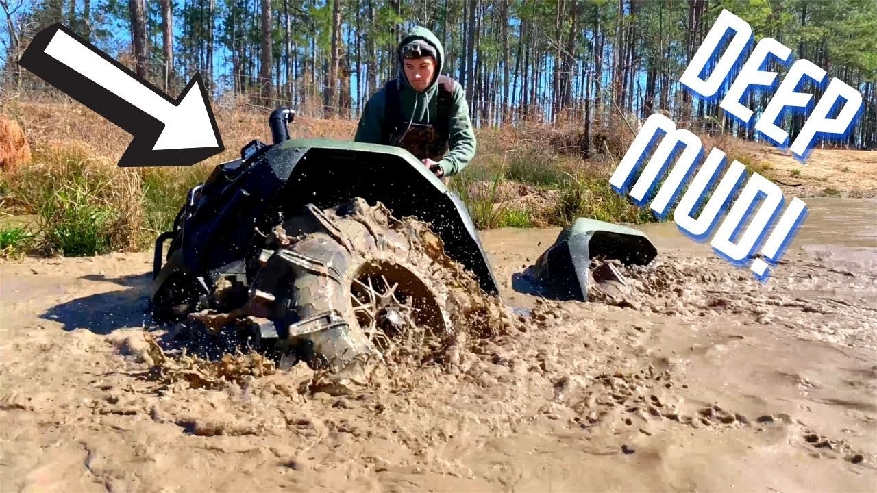 Hitting DEEP MUD Holes at ZONA ATV PARK!