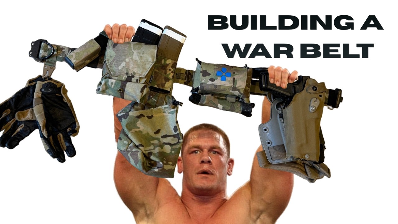 Building a War Belt (AWS SMU, Blue Force Gear, Esstac, Spiritus)