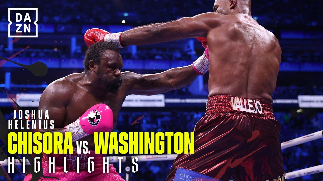 HIGHLIGHTS | Derek Chisora vs. Gerald Washington | IT GOES ALL THE WAY!