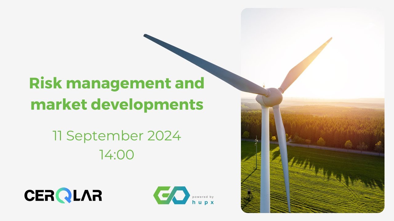 CerQlar   HUPX GO webinar 2024 Q3 - Risk management and market developments
