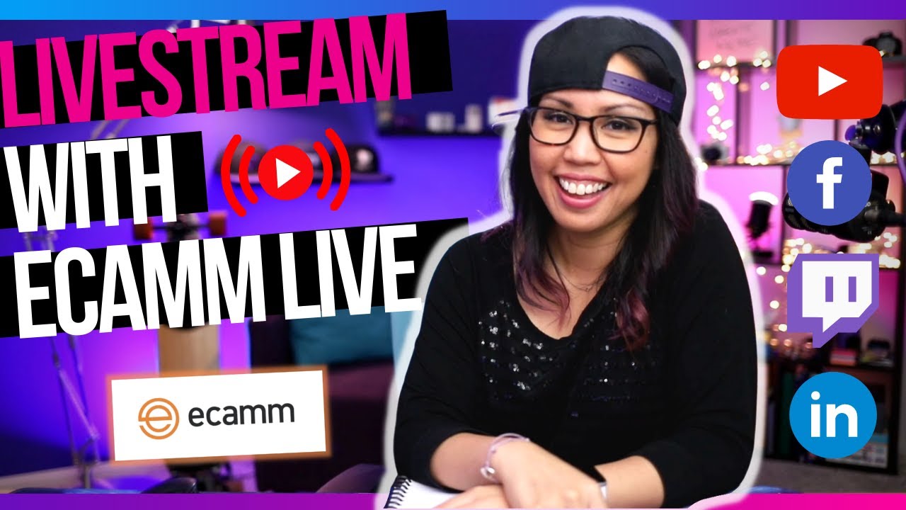 Best LIVESTREAM App for MAC - ECAMM LIVE Review & Demo