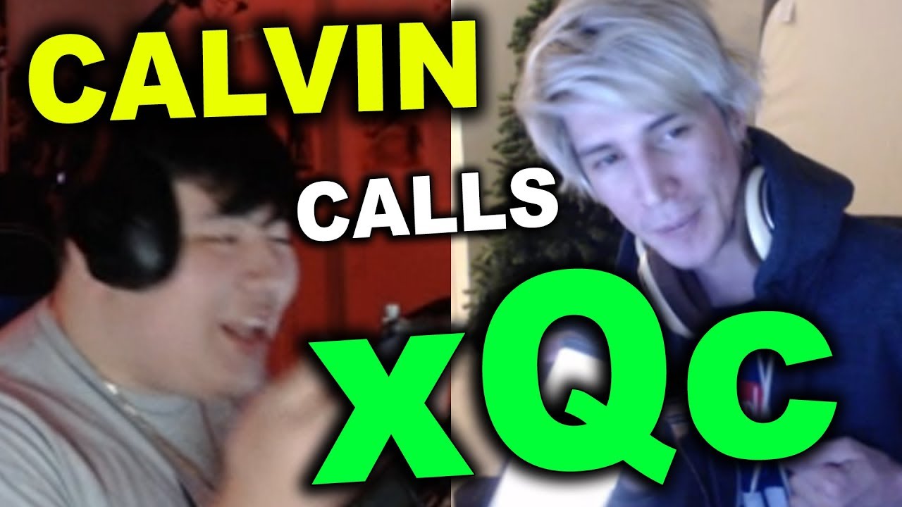 Calvin CALLS xQc ON STREAM (xQc VS Calvin Season 8)