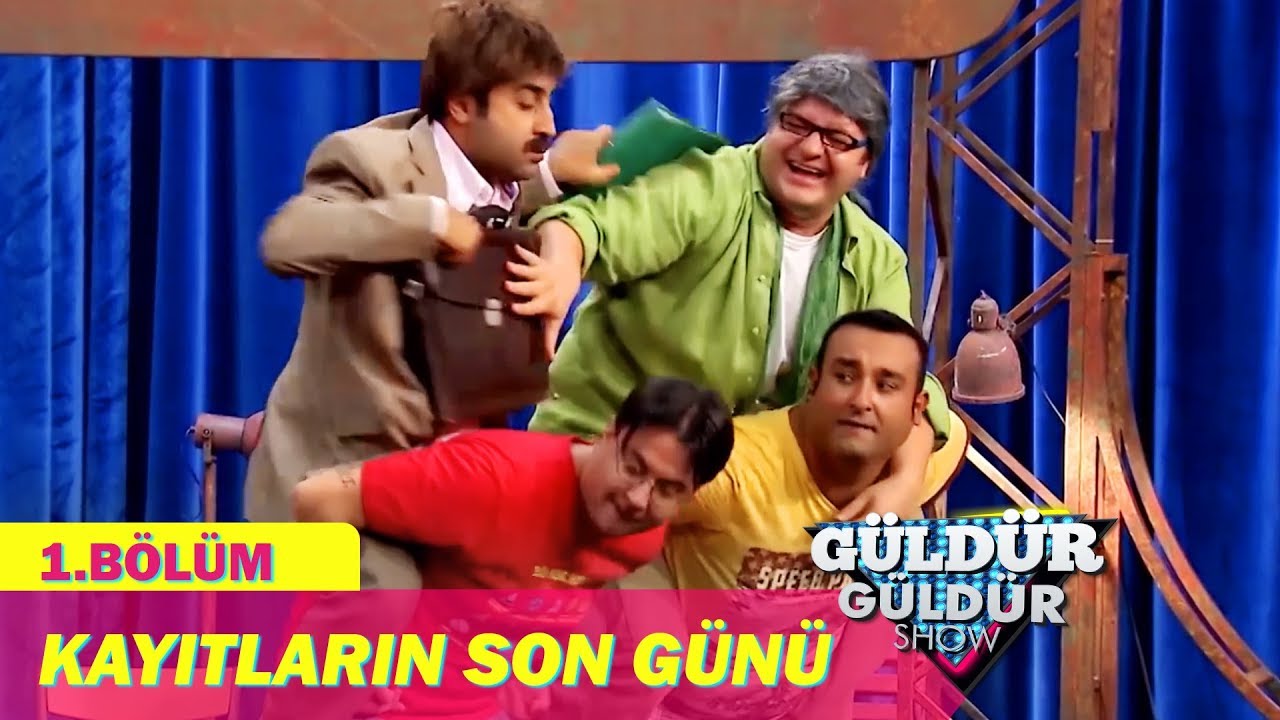 Güldür Güldür Show 1.Bölüm - Kayıtların Son Günü