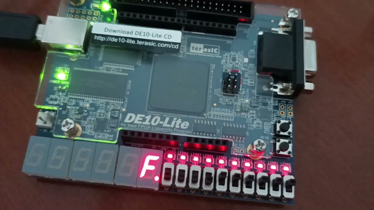 Intel MAX10 FPGA Tutorial Part 1