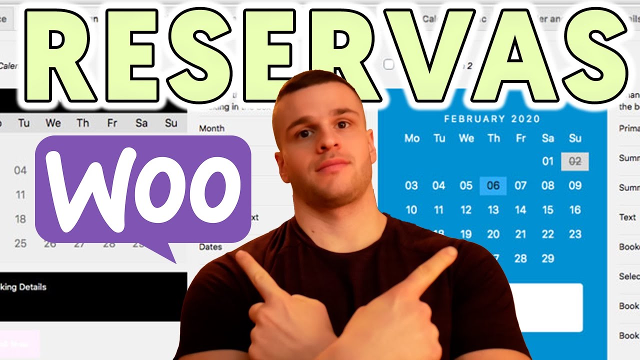 📅 Plugin de RESERVAS para WORDPRESS (WooCommerce Bookings)