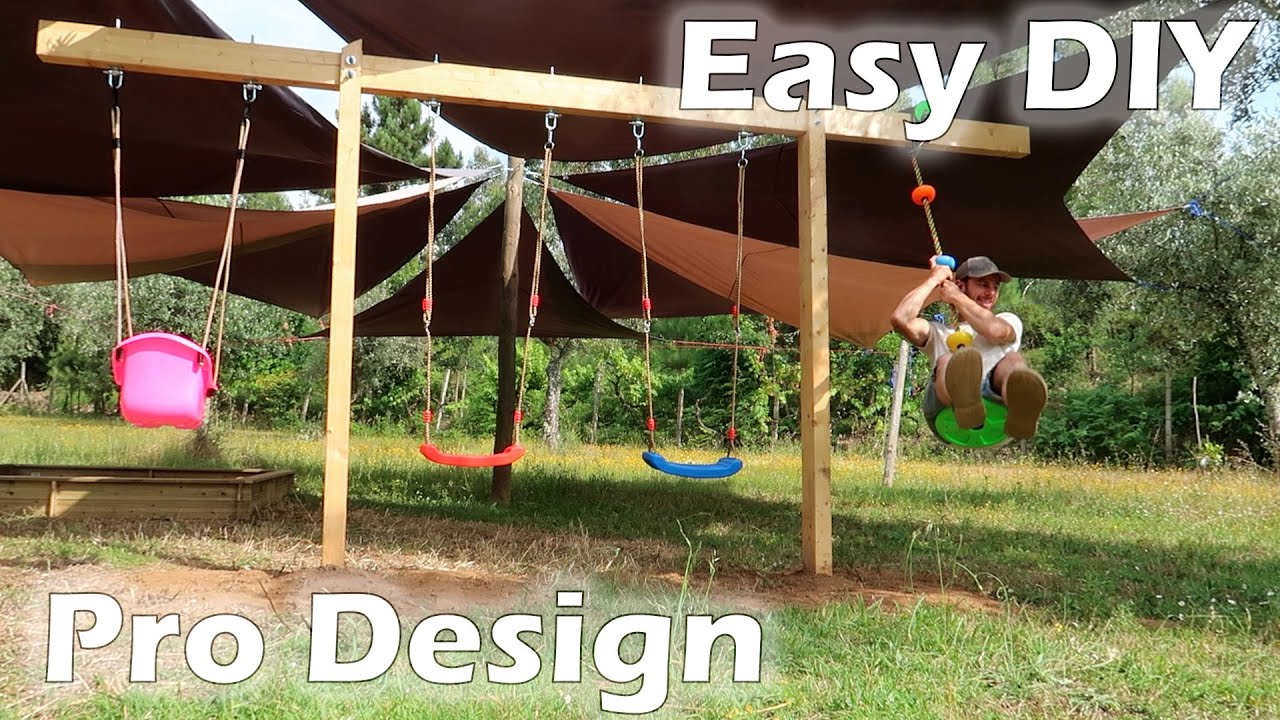 Minimalist Swing Design for 4 Swings - Start to Finish