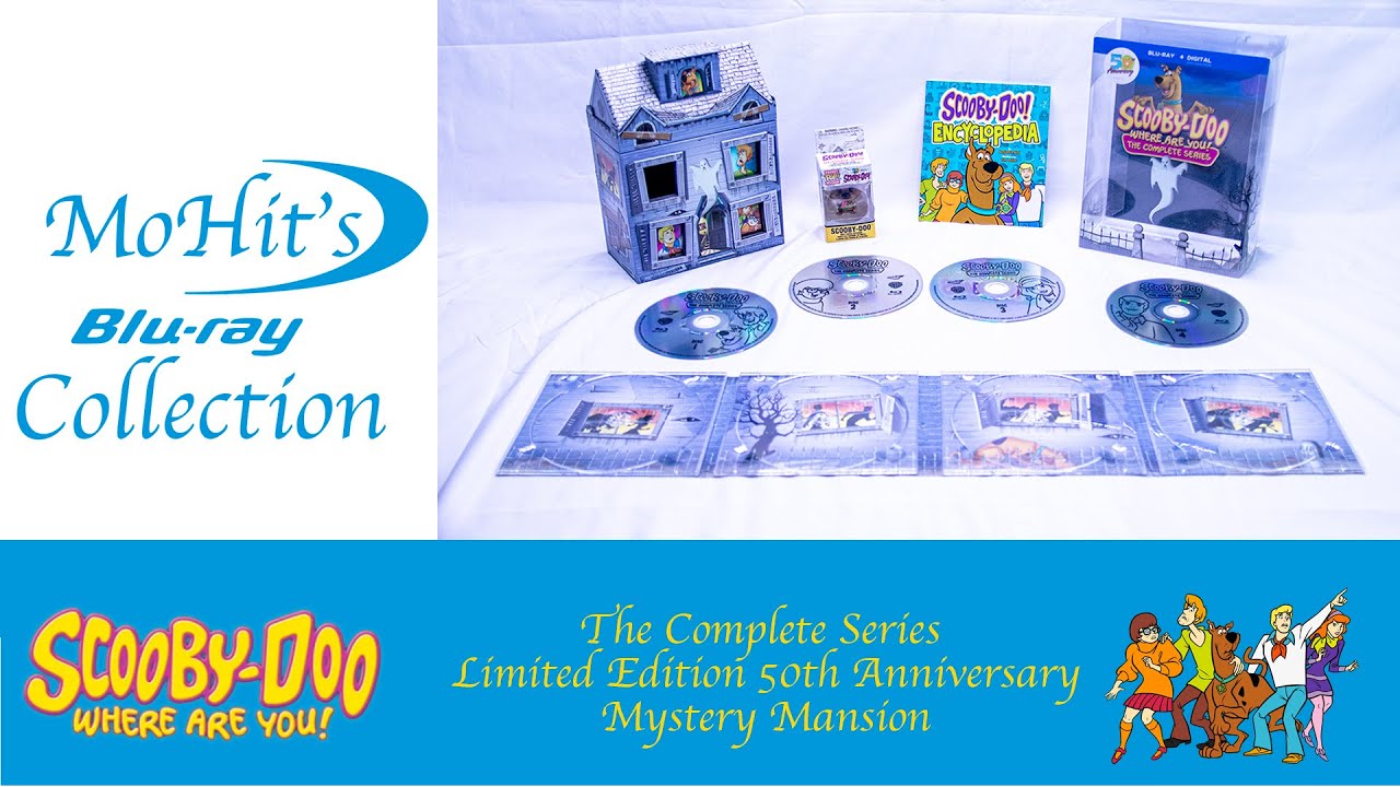 Scooby Doo Where are you 50th Anniversary Bluray unboxing