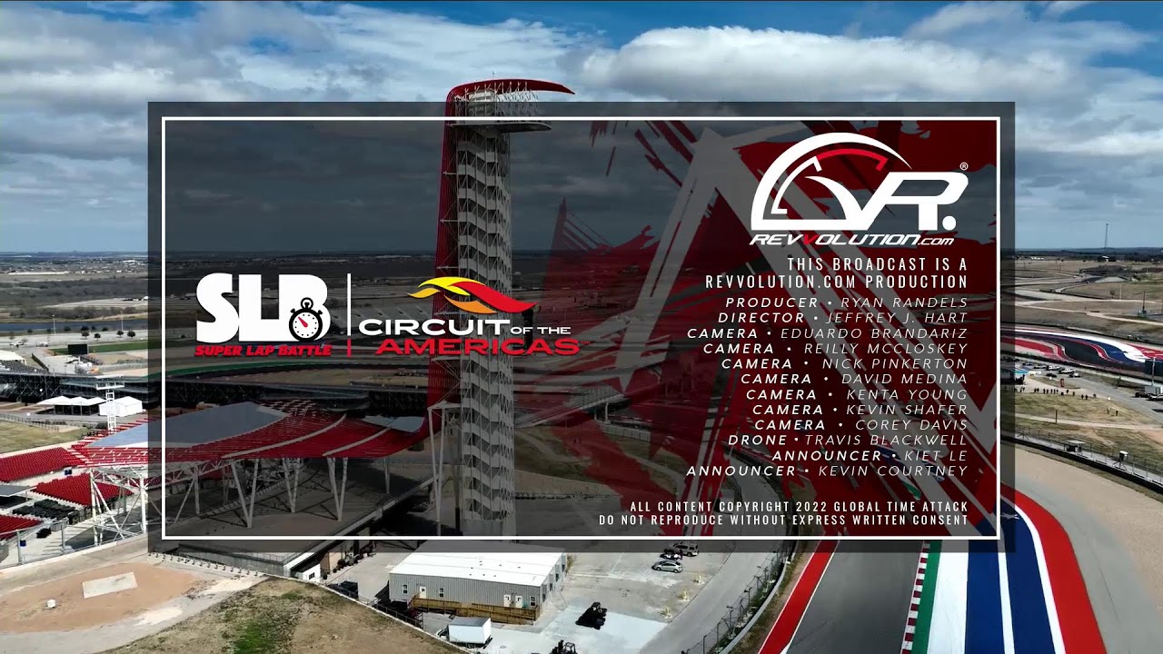 Super Lap Battle LIVE from Circuit of the Americas TIME ATTACK RACING Day 2 Session 1