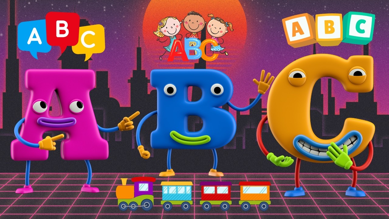 ABC Song with Balloons | Learn Alphabet A to Z & Colors for Kids | ABC Learn TV