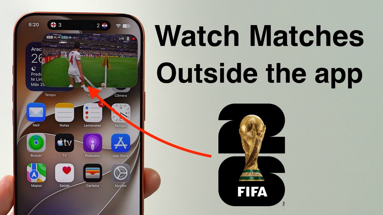 How To Watch 2026 Fifa World Cup Matches in Picture in Picture - Watch in the Background!