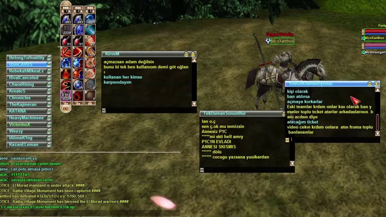 KirveM HellArmy Speed Hack Movie ( Knight Kingdom ) [ HELL ARMY ]