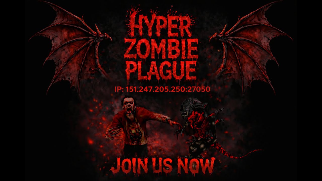 CS 1.6 Hyper Zombie Plague Gameplay | Balanced ZP with CSO Weapons & much more !