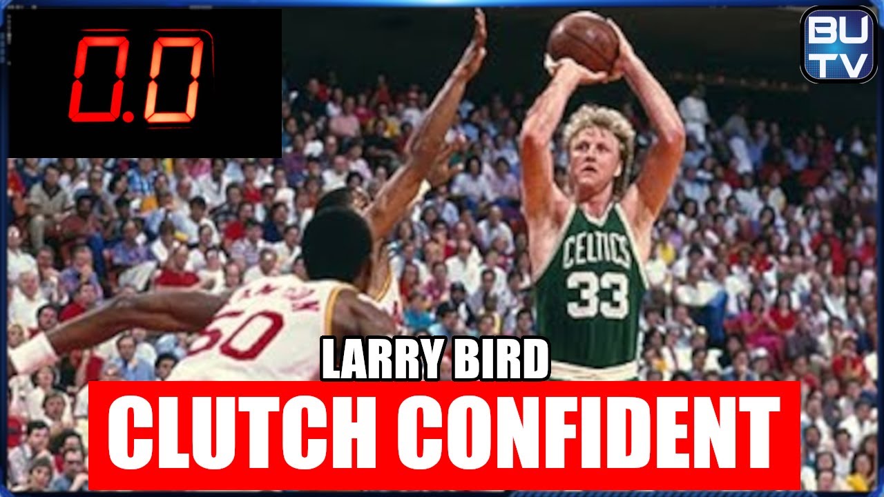 Kobe Fan Reacts to Larry Bird Clutch Shots/Moments |【日本語字幕】