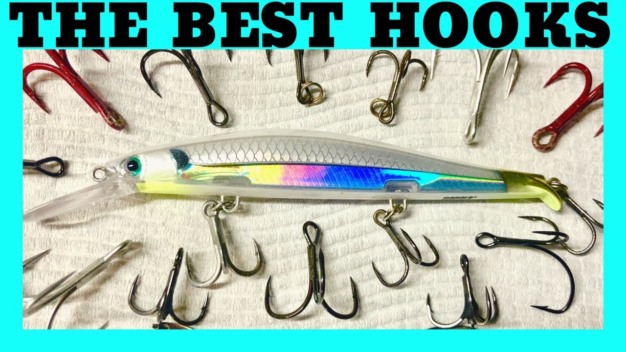 THE BEST TREBLE HOOKS FOR FISHING LURES
