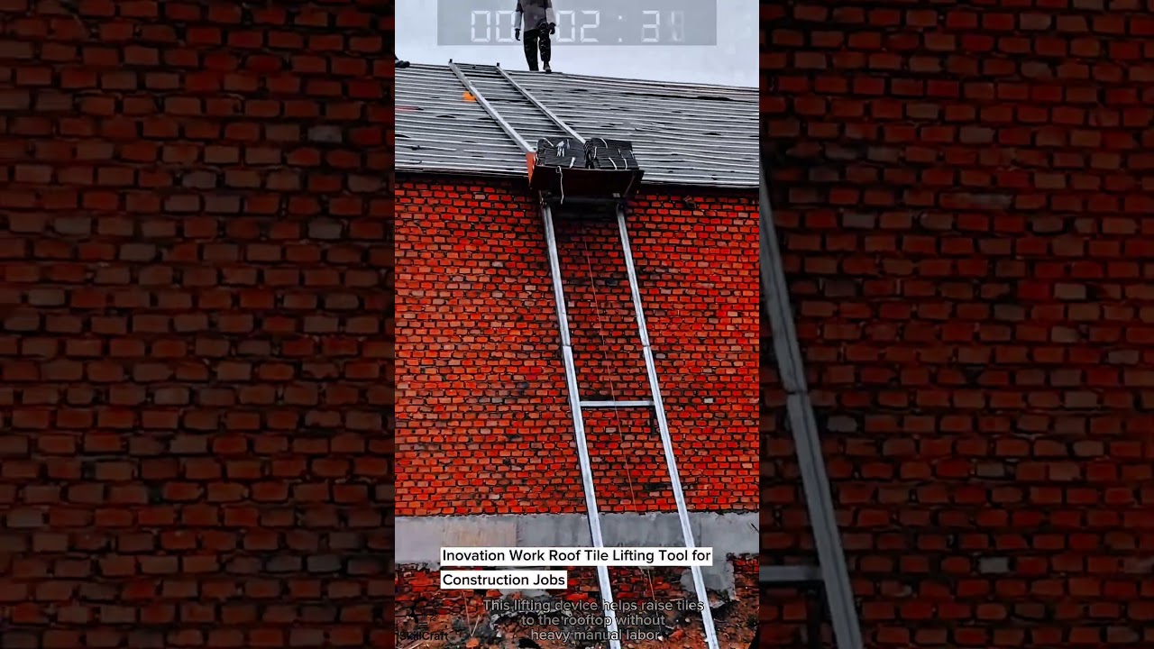 Inovation Work Roof Tile Lifting Tool for Construction Jobs
