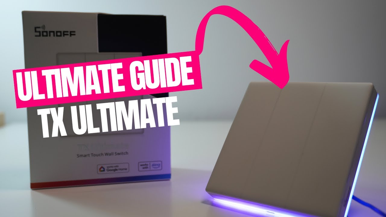 How to install the SONOFF TX Ultimate Smart Switch