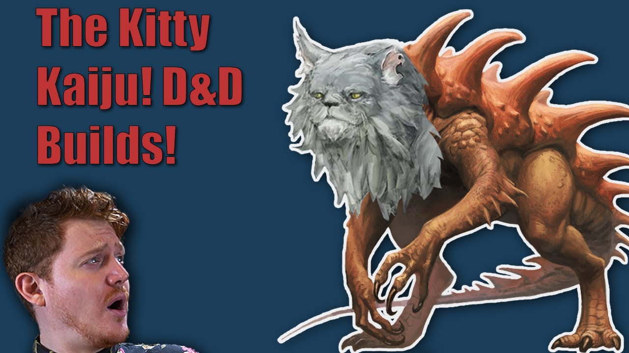 The Kitty Kaiju! (A DnD Gaint Tabaxi Build) #dnd #dungeonsanddragons #dmadvice #gaming