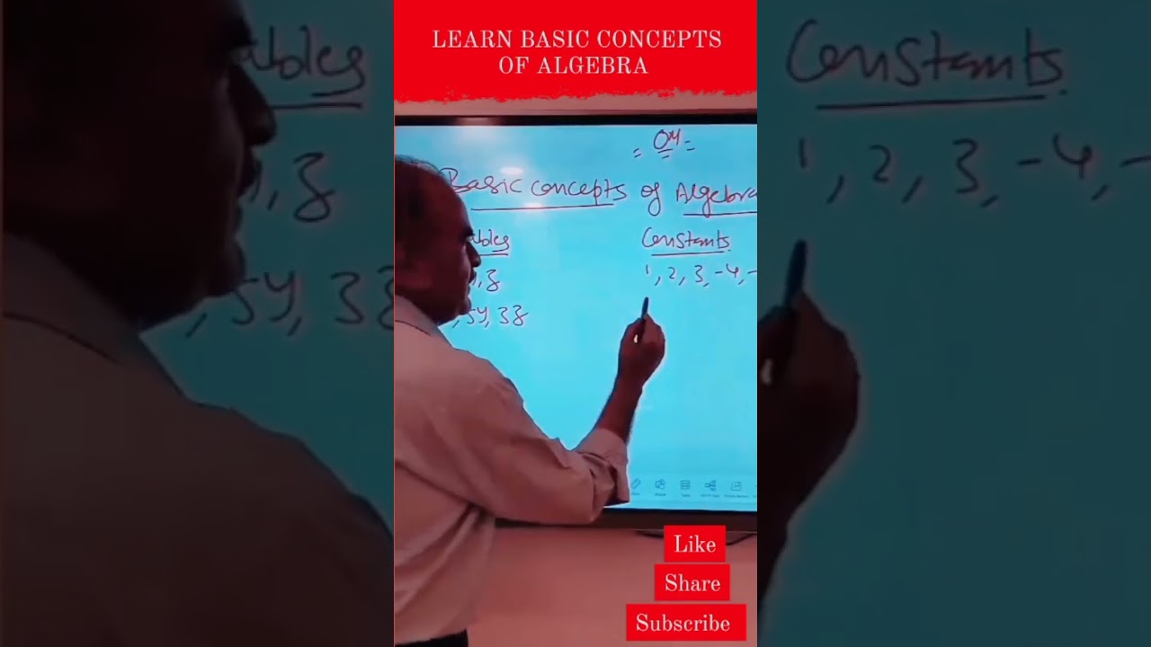 LEARN BASIC CONCEPTS OF ALGEBRA  #like #subscribe #viral #guruji #trending #maths #mathskills