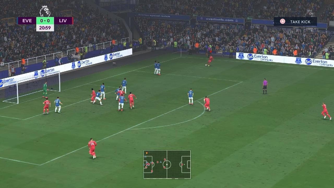 FIFA 22 PS5 FUMA Merseyside Derby