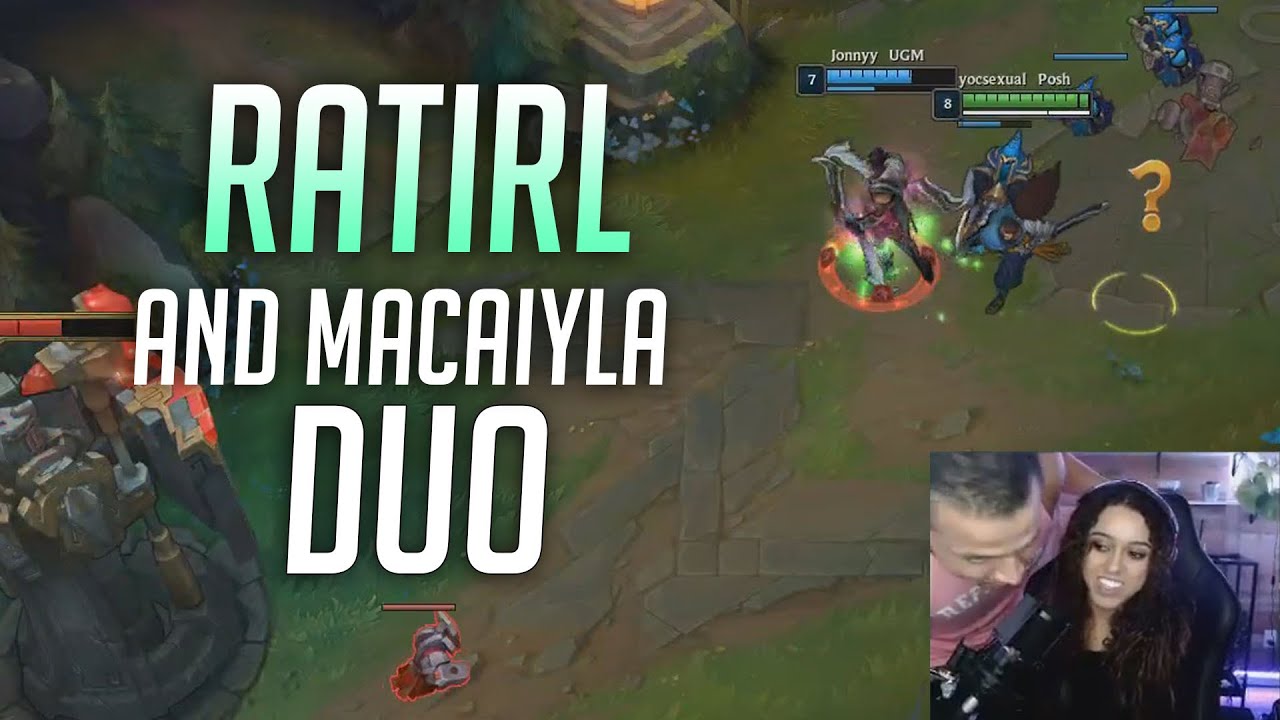 Tyler1 catches Macaiyla and RATIRL duoing