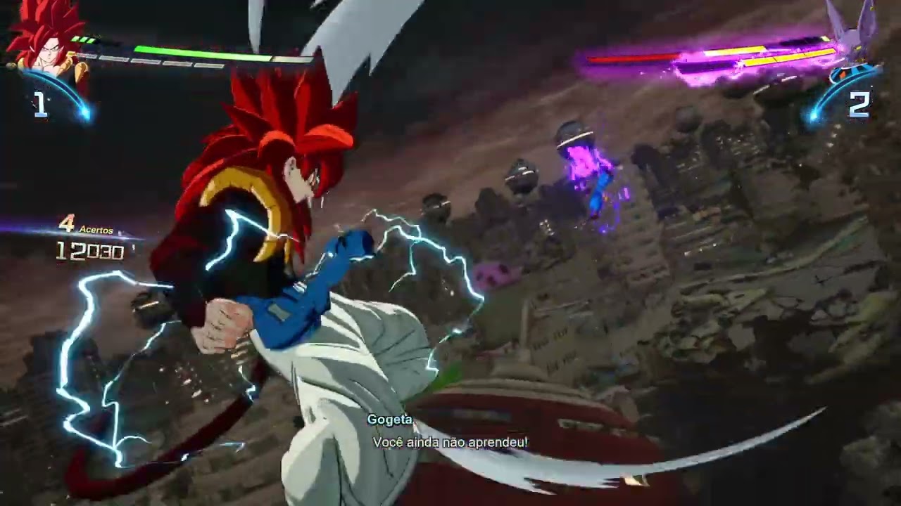 Bills Vs Gogeta Ssj4 DRAGON BALL Sparking! ZERO