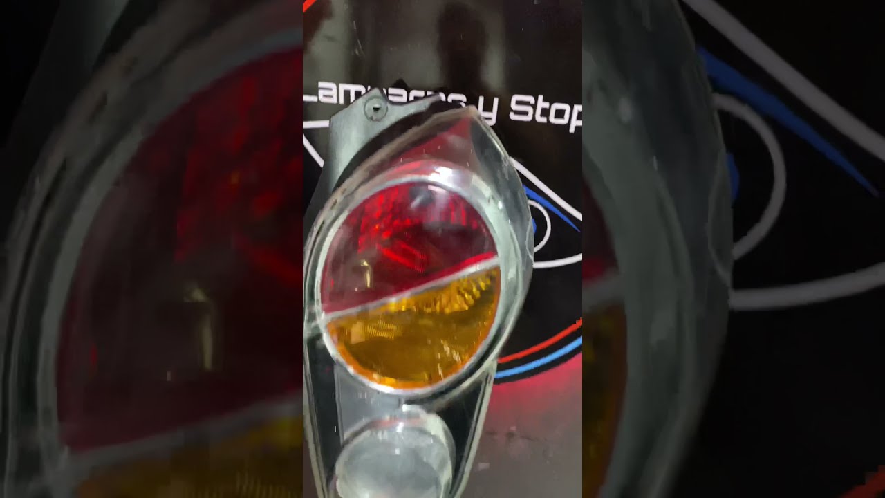 Cómo realizar Reparación de stop (mica) de carro Chevrolet Spark Gt