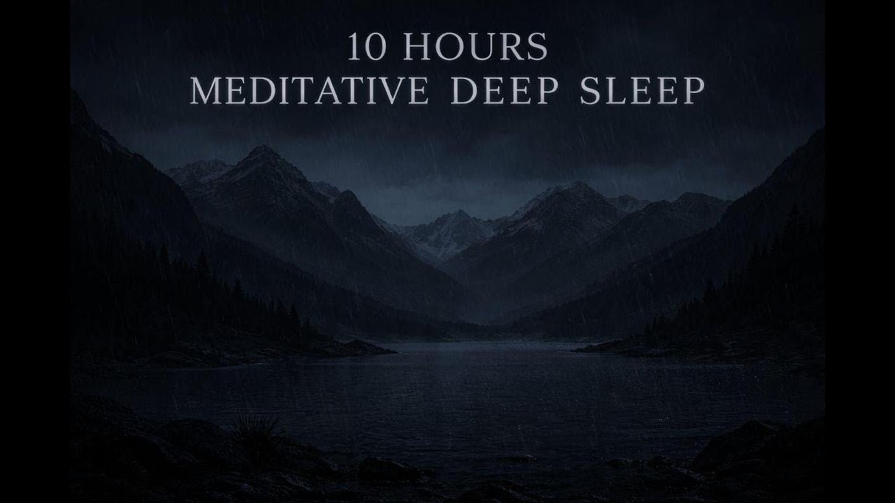 6–11 Hz Theta–Alpha Waves | Deep Sleep & Deep Meditation)