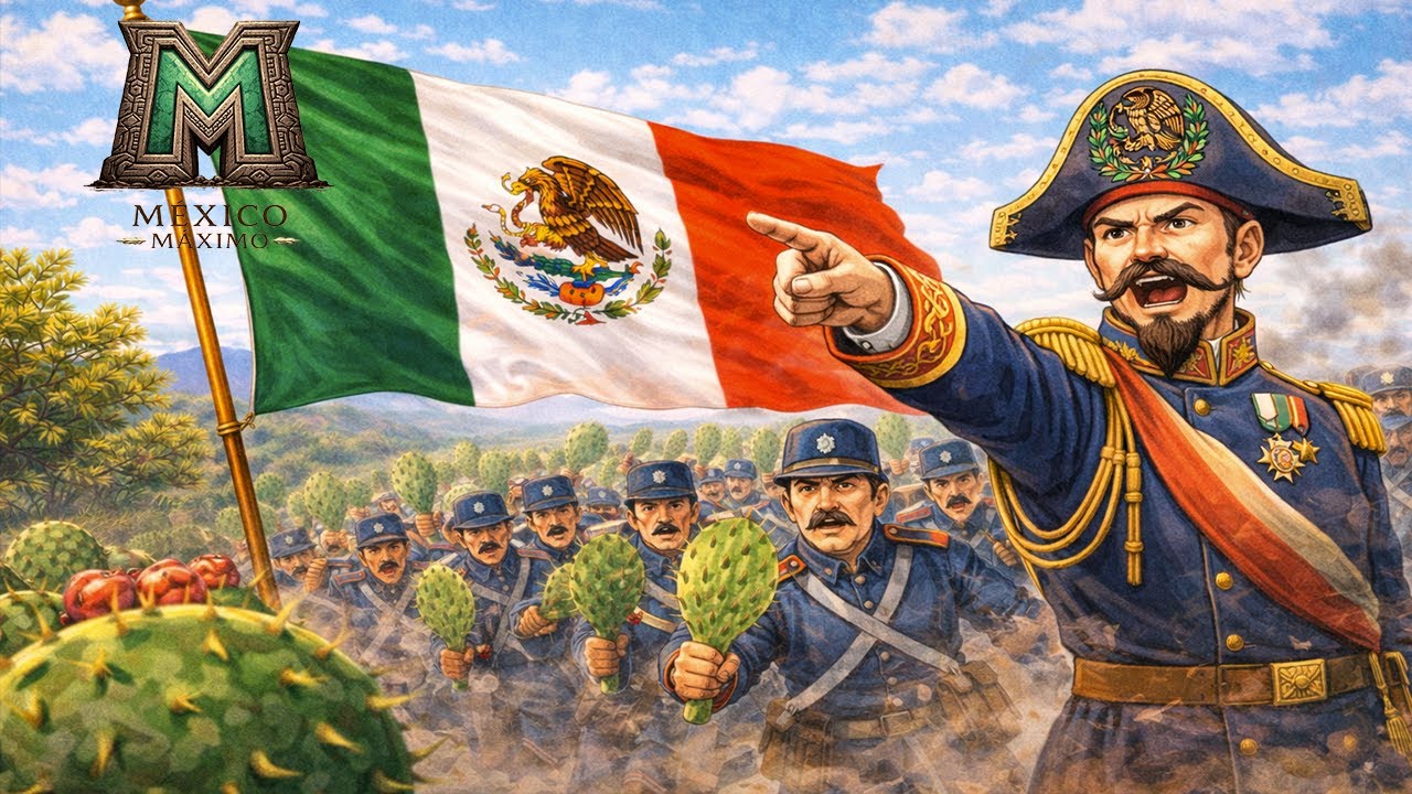 México ganó una batalla usando nopales