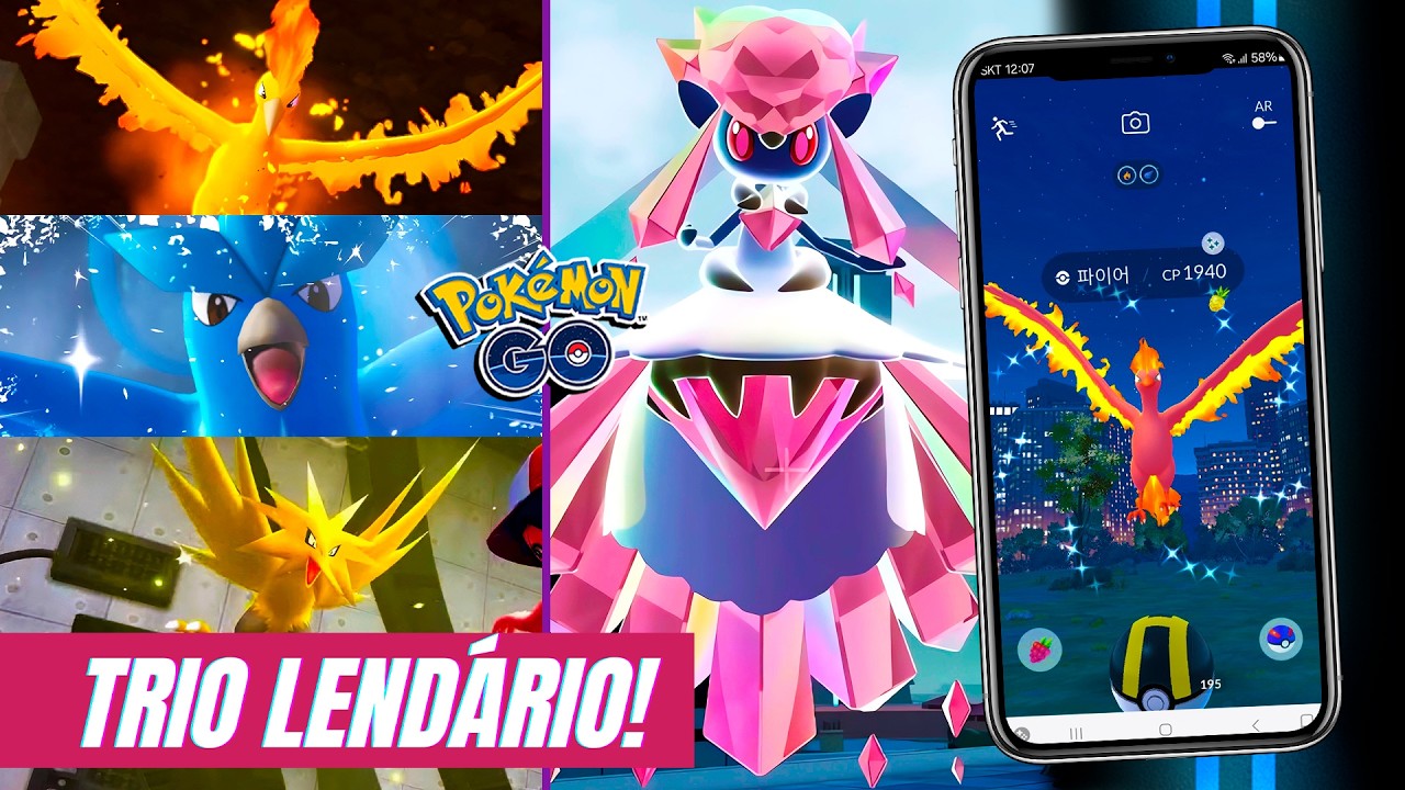 NECESSÁRIO! Articuno, Zapdos e Moltres de VOLTA no Pokémon GO • Dicas de Raid   Pegue seu Shiny