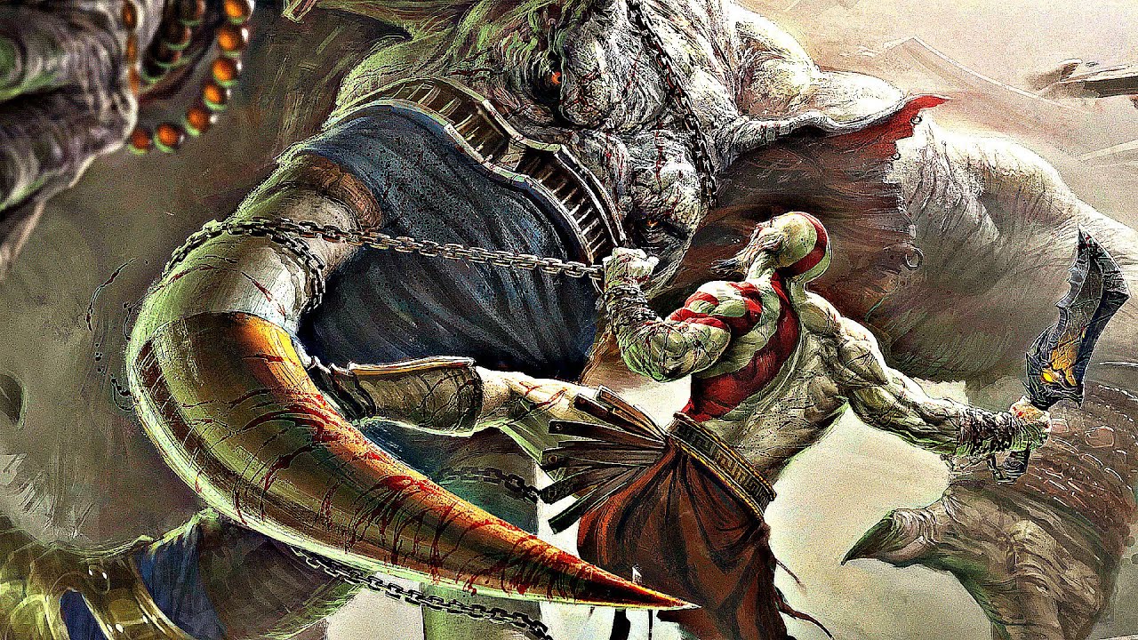 GOD OF WAR - All Bosses / Boss Fights + Ending (4K 60FPS)