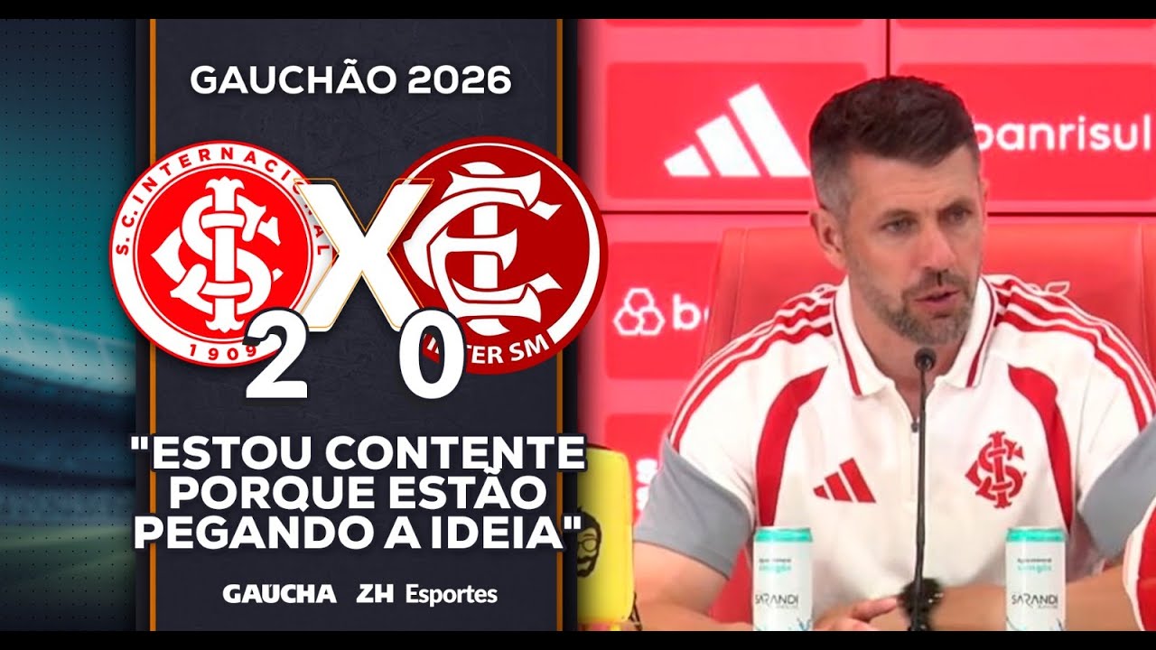 PEZZOLANO FALA SOBRE INTER 2x0 INTER-SM E PROJETA O GRE-NAL | 21/01/2026