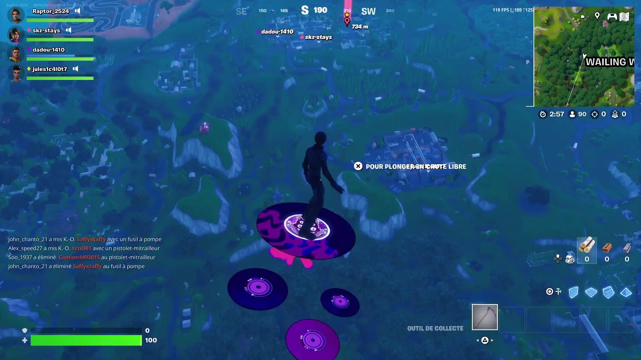 Fortnite, je give.ma base inscription être à bout à ma chaîne Youtube Activer la cloche dorée pouce