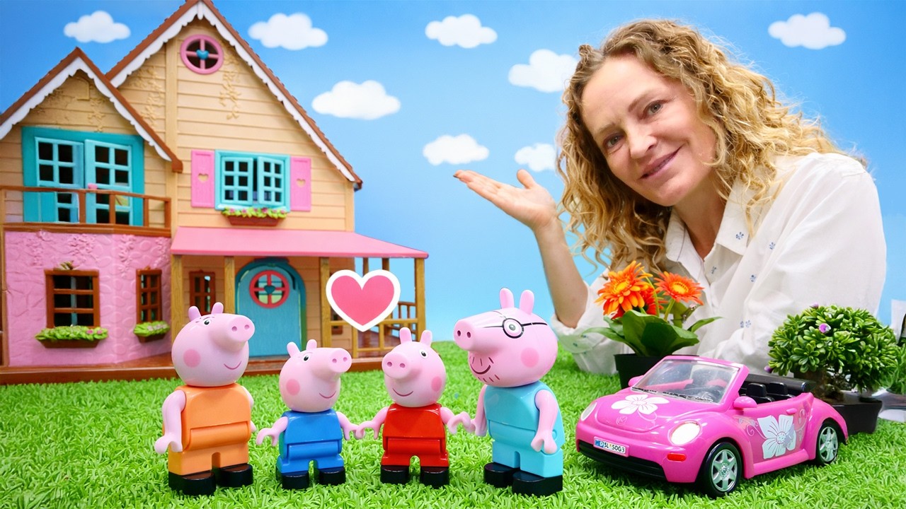 Nicole sucht ein Zuhause f&uuml;r die Familie Wutz 🏠 Puppenspiel mit Nicole