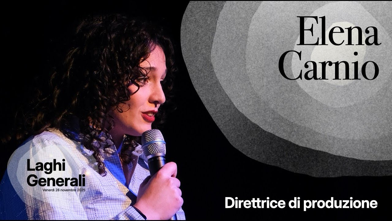 Come si costruisce fisicamente un festival di cinema all'aperto? Elena Carnio ai Laghi Generali