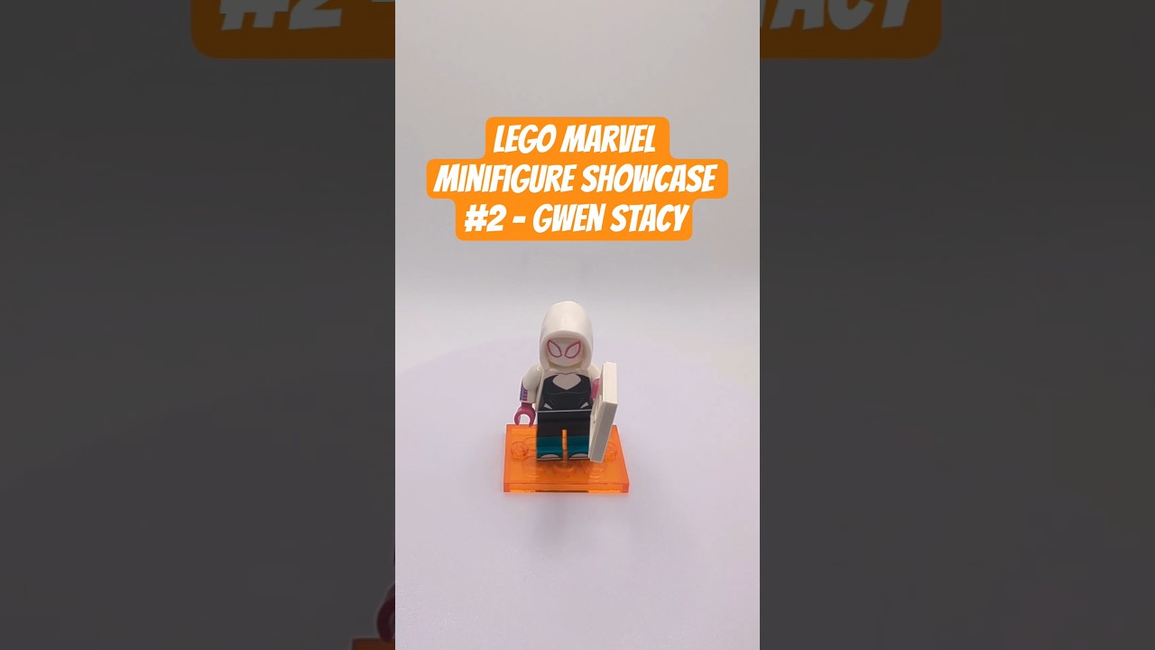 LEGO Marvel Minifigure Showcase #2 – Gwen Stacy (Spider-Verse CMF)