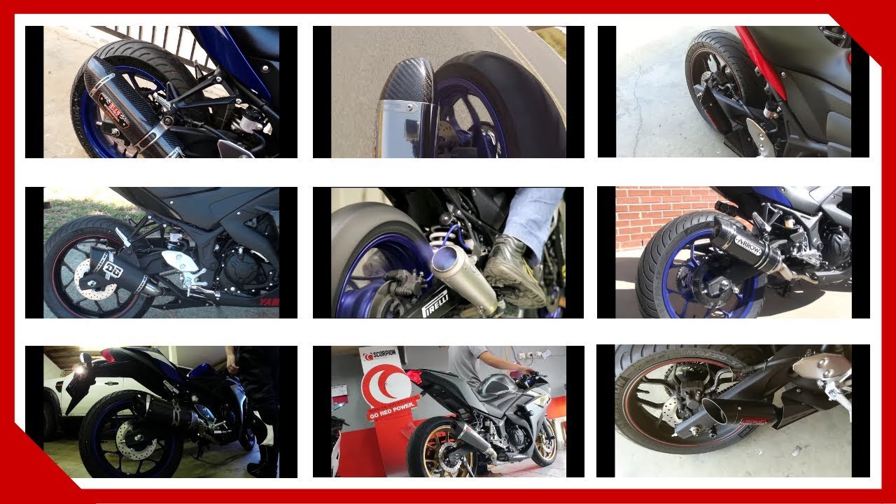 Best Exhaust Sound Yamaha R3 - Yamaha r3 best exhaust