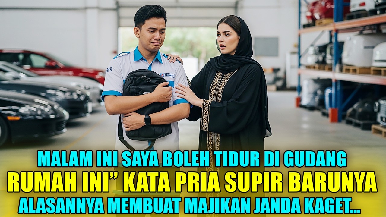 MAJIKAN ARAB TERDIAM! SAAT SUPIR BARUNYA MEMINTA IZIN TIDUR DIGUDANG, ALASANNYA BUAT MAJIKAN KAGET