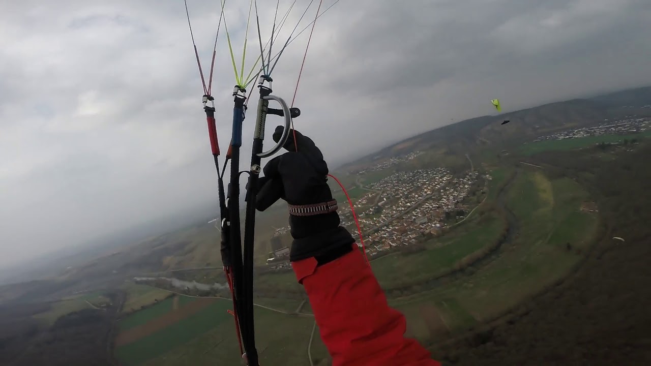 Gleitschirm Flug ( Mac Para Elan 2 ) in Norheim / 24.03.2019
