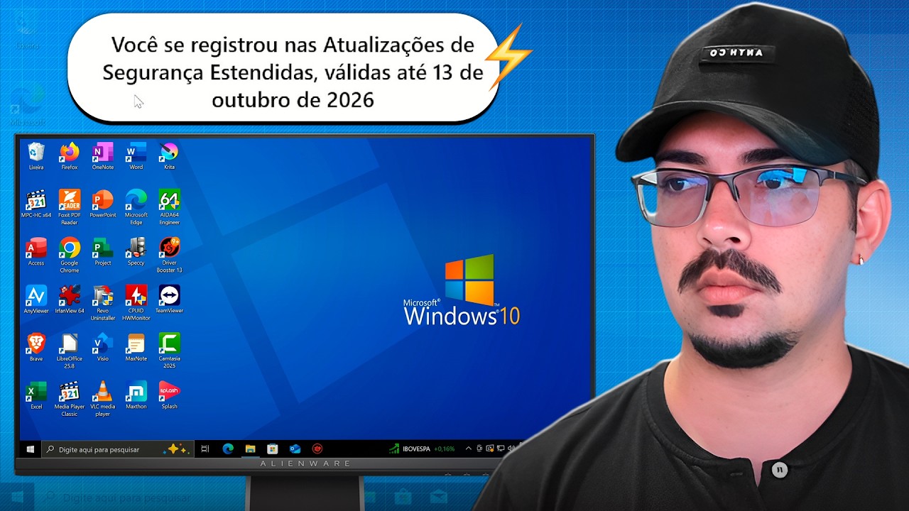 🚨 URGENTE: Fim do Windows 10 ADIADO! Veja como ter suporte at&eacute; 2026 AGORA!