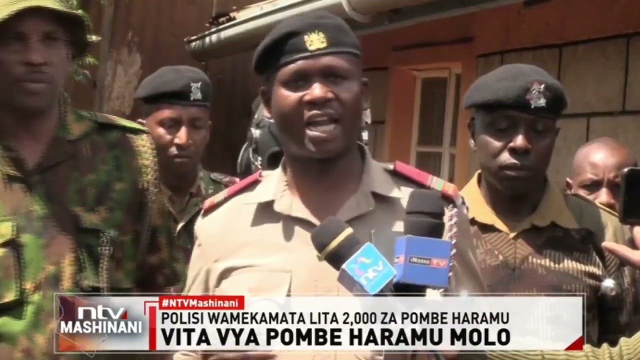 Nakuru: Polisi wakamata lita 2,000 za pombe haramu na lita 640 za molasi Molo