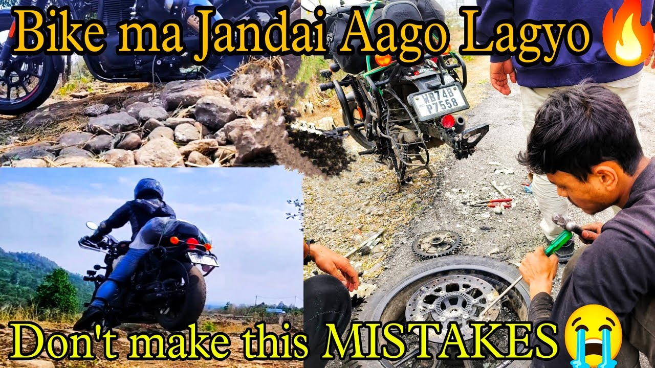 Gorubathan Explore Garda Jandai 2.30 Lakh Ko Noksan Bhayo🤯 ||Hunter350 Crash