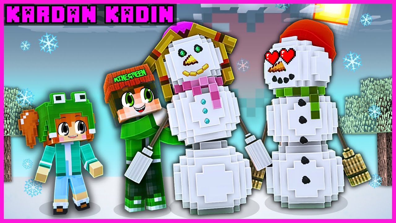 KARDAN ADAM'A KARDAN KADIN YAPTIK! - Minecraft