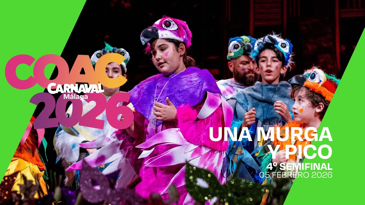 #COACMLG | UNA MURGA Y PICO (Murga infantil) - 4º semifinal (05/02/26)