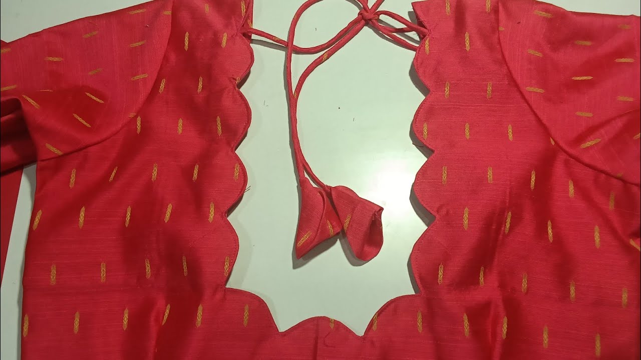 AV Pandit Boutique  is live||36 size princess cut belt wali blouse ki cutting stitching