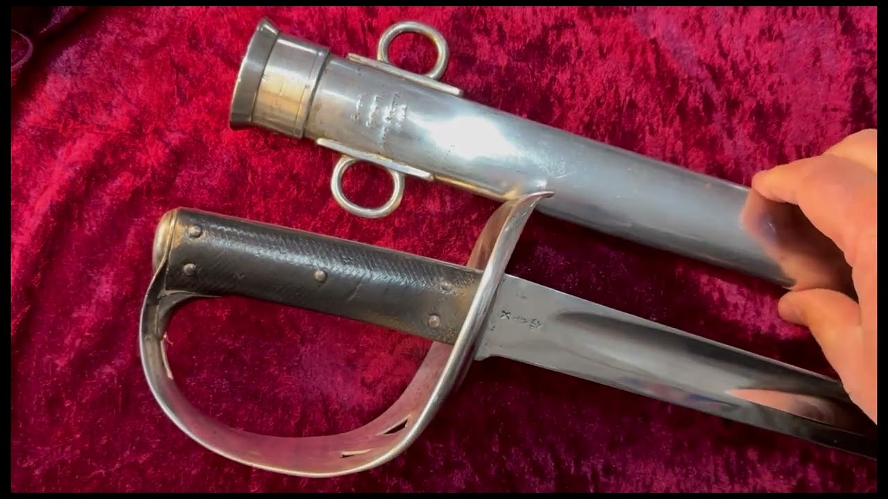 The 1890 Cavalry Troopers Sword. #history #sword #antiquedealer #antiqueswords