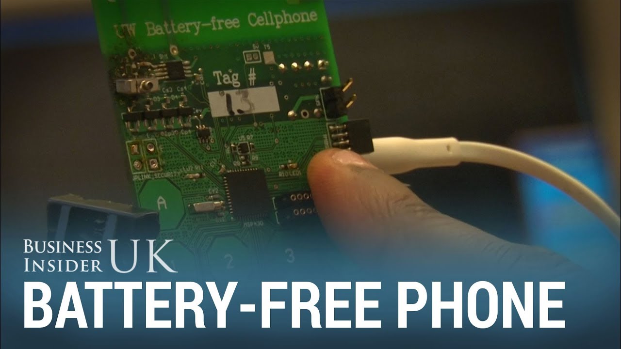 Engineers have created a battery-less mobile phone that harvests energy from radio signals and light