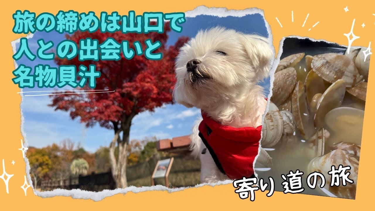 【寄り道の旅】　旅の締めは山口で　人との出会いと名物貝汁　