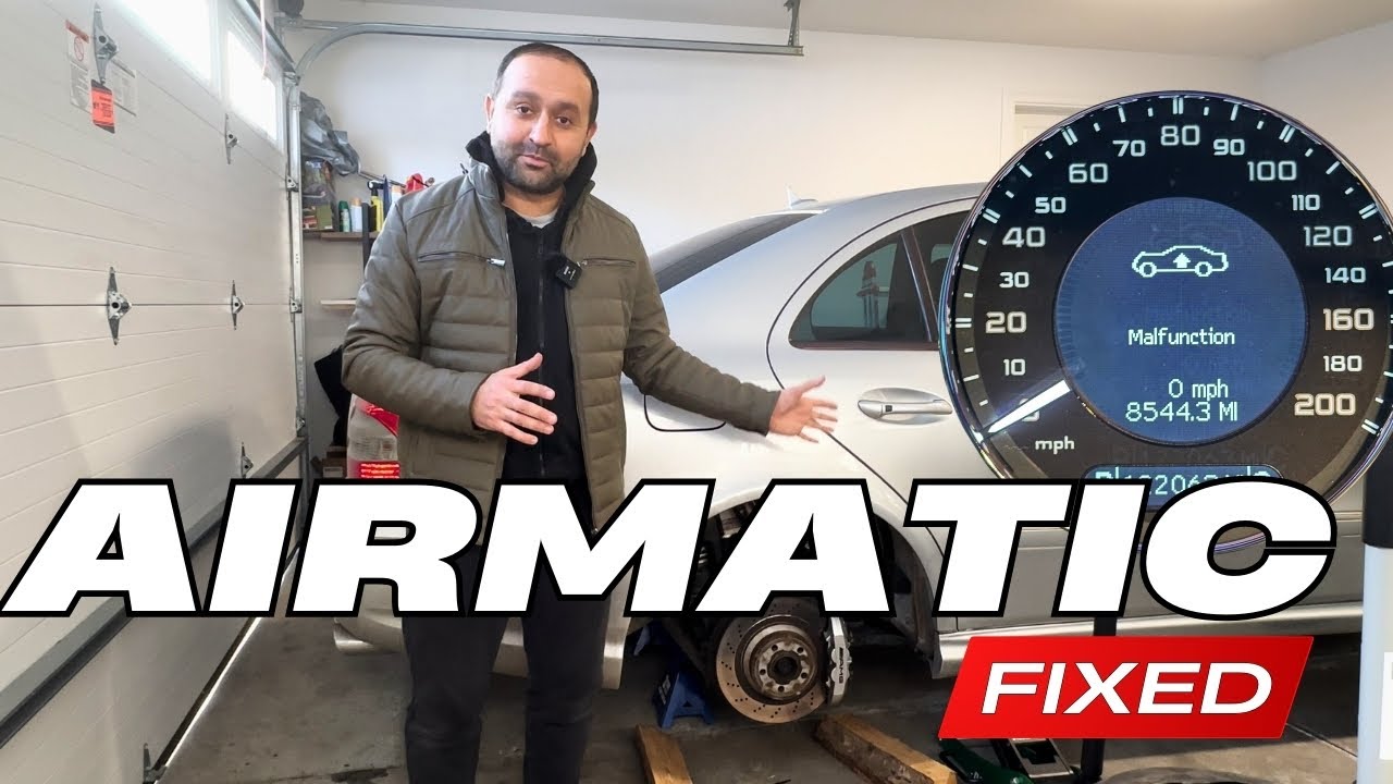 How To Fix Mercedes Air Suspension | Airmatic Electrical Issues (W211 E55, E63 AMG, CLS)