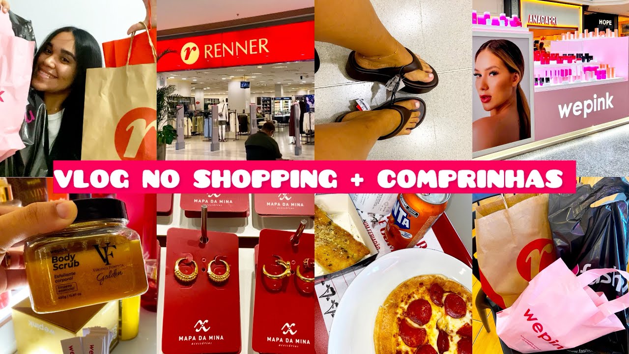VLOG NO SHOPPING + COMPRINHAS 