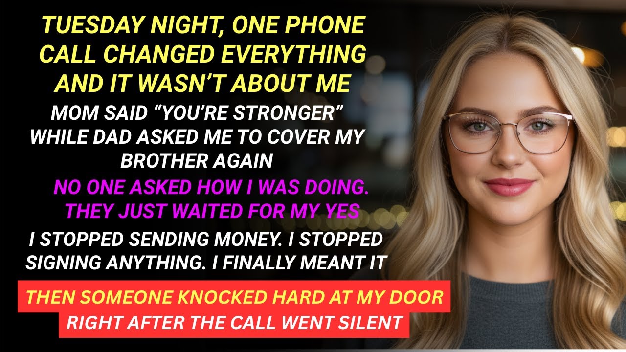 $480 Tuesday Night, Dad Said “You’re Stronger” Than My Brother — Years Later I Stopped Answering